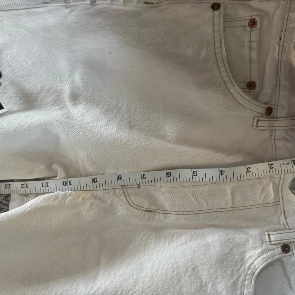 BDG Pax Urban Outfitters Cream Straight Leg Jeans